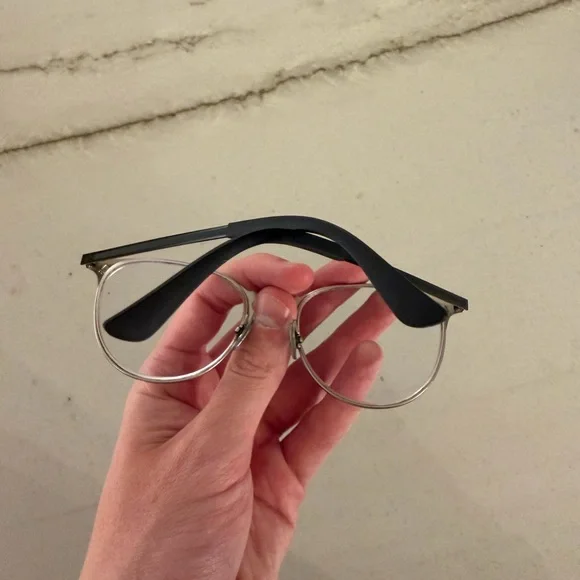 RAY BAN FRAMES ONLY EYEGLASSES RB 6375 2861 BLACK 53-18-145 - Picture 12 of 14